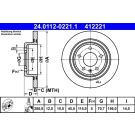 Bremsscheibe 24.0112-0221.1