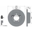 Bremsscheibe Porsche T. Boxster/Cayman 06 PRO 92165303