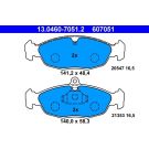 Bremsbelagsatz Opel P. Astra F/Corsa B/Vectra A 82-01 13.0460-7051.2