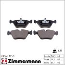 ZIMMERMANN Bremsbeläge 20968.195.1