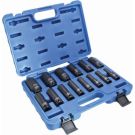 Schlagsteckschlüsse. 12-KñT. Zahnradsperre 1/2'' - 14-Teiliges Set A-I14GL
