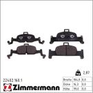 ZIMMERMANN Bremsbeläge 22402.160.1