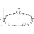 BREMBO Bremsklötze VA P 50 047