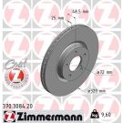 ZIMMERMANN Bremsscheibe 370.3084.20
