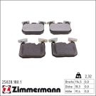 ZIMMERMANN Bremsbelagsatz, Scheibenbremse 25028.180.1