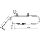 Handbremsseil li | AUDI A6 97 | 1987477603