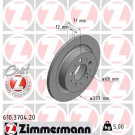 ZIMMERMANN Bremsscheibe