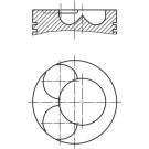 MAHLE ORIGINAL Kolben | 0280702
