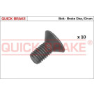 Fixierschraube Bremsscheibe | M8x1,25 | 11665