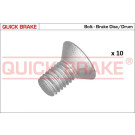 Fixierschraube Bremsscheibe | M10x1,5 | 11669