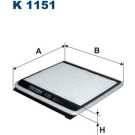 FILTRON Filter, Innenraumluft K 1151