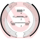 Bremsbackensatz HA MERCEDES Vito 96-03 ESSENTIAL LINE S 50 517