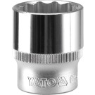 YT-1270 ZwÖlfkant-Steckschlüssel-Einsatz 8mm 1/2