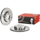 12 481 016 Bremsscheibe VA | AUDI 80,Coupe 89 | 09.5724.10