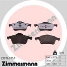 ZIMMERMANN Bremsbeläge 23076.975.1