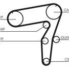 Continental CTAM Zahnriemen