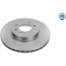 80 481 021PD Bremsscheibe VA Platinum | HYUNDAI Accent,i10,i20,KIA Rio 05 | 37-15 521 0031/PD