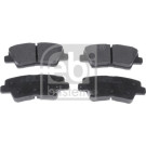 FEBI BILSTEIN Bremsbelagsatz, Scheibenbremse | 116285