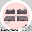 ZIMMERMANN Bremsbeläge