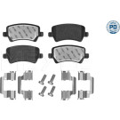 Bremsbelagsatz, Scheibenbremse | 025 244 9618/PD