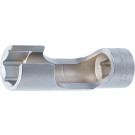 BGS Spezial-Steckschlüssel-Einsatz, geschlitzt | Antrieb Innenvierkant 10 mm (3/8"""") | SW 19 mm | 70988-19