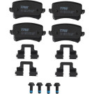 Bremsklötze HA | VW Passat,Sharan,Tiguan 05 | GDB1763