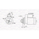 MAGNETI MARELLI Anlasser 063721203010