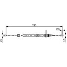 1 987 482 329 Seilzug, Feststellbremse