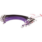 B-110258 K Jumbo Spanngurt Mini mit 2 Haken 25cm 8 Stk