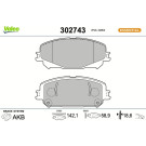 VALEO Bremsbeläge 302743