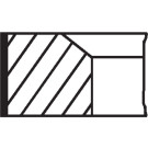 MAHLE Kolbenringsatz 681 RS 00106 0N1