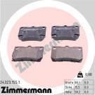 ZIMMERMANN Bremsbeläge