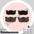ZIMMERMANN Bremsbeläge
