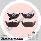 ZIMMERMANN Bremsbeläge
