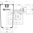 FEBI BILSTEIN Luftfeder | 39991