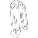 Deckelheber ML 100 XT grau | THULE Ersatzteil | 1500054110
