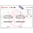 BREMBO Bremsklötze VA | MERCEDES GLK-Klasse 08-15 | P 50 086