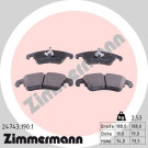 ZIMMERMANN Bremsbeläge