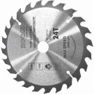 S24 Vidia-Scheibe Aus Holz, 165 X 20 mm, 65Mn-Yg8, Dicke 2,2 mm, 24 Z