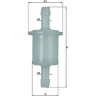 MAHLE Kraftstofffilter | KL 26 OF