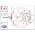 Bremsscheibe HA Xtra | FORD Galaxy, Kuga, Mondeo 06-15 | 08.A540.1X