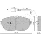CIFAM Bremsbelagsatz, Scheibenbremse 822-1322-0