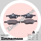 ZIMMERMANN Bremsbeläge 24022.178.1