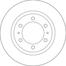 TRW Bremsscheibe DF6817S