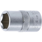 BGS Steckschlüssel-Einsatz Sechskant | Antrieb Innenvierkant 12,5 mm (1/2"""") | SW 15 mm | 2915