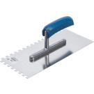 BGS Zahnkelle rostfrei Rechteck-Zahnung 280 x 130 mm BGS Do it yourself 81661