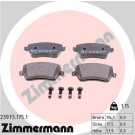 ZIMMERMANN Bremsbelagsatz, Scheibenbremse | 23973.175.1