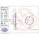 15 481 096 Bremsscheibe VA | MERCEDES W176,W246 11 | 09.B343.41