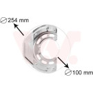VAN WEZEL Spritzblech, Bremsscheibe | 3766371