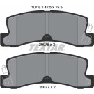 Bremsbelagsatz Toyota T. Corolla 1.4-2.0 D 85-00 | 2007601